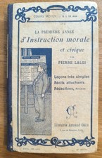 Livre Scolaire Ancien D'instruction Morale Et Civique 1903