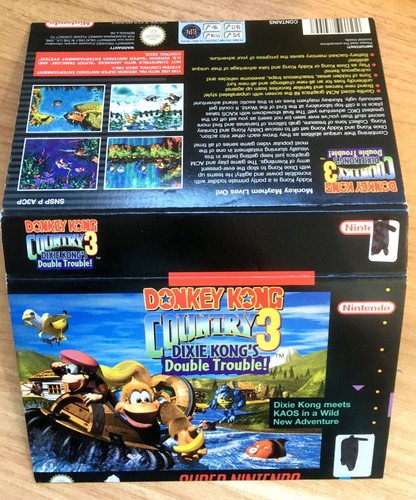 Donkey kong country boîte - country,