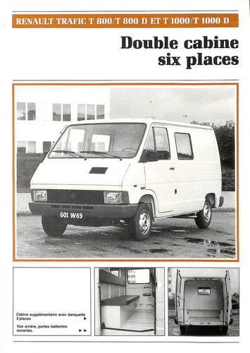Renault trafic double cabine - trafic, /