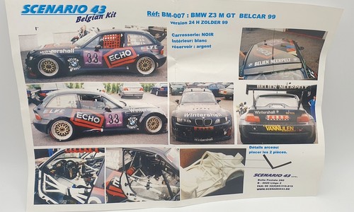 Decal neuf bmw - 1/43,