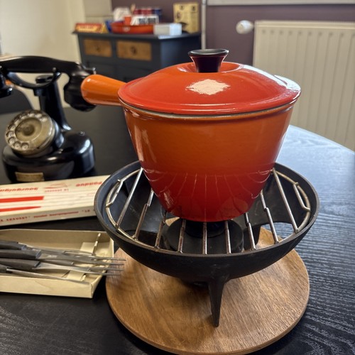 Service fondue vintage - service, à