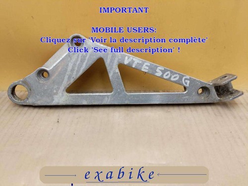 Platine repose pied - platine, gauche
