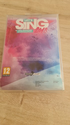 Let sing 2018 nintendo wii - sing,