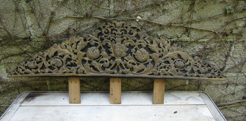 Ancien fronton bronze - bronze, &