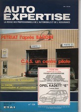 REVUE TECHNIQUE expertise carrosserie OPEL Kadett E break diesel 5 portes 1987