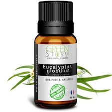 Huile Essentielle eucalyptus globulus - 100% pure et naturelle - HEBBD - Green-s
