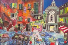 Lienna Pergola- Lithograph on paper