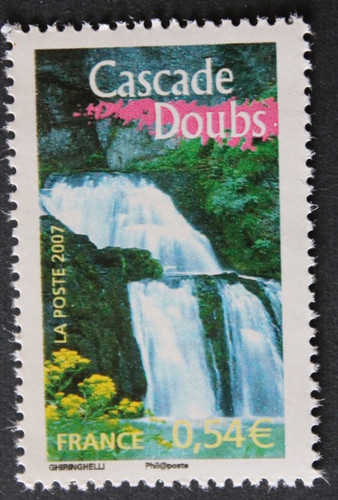 Timbre france cascade - -,