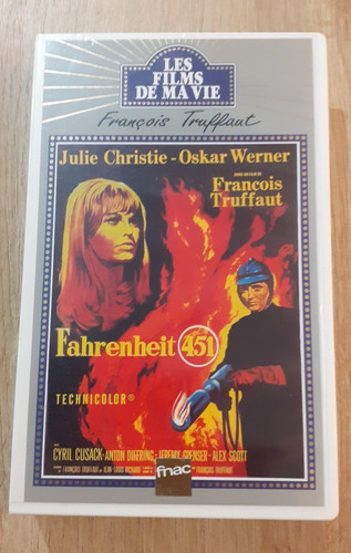 Vhs film fahrenheit 451 - fahrenheit,