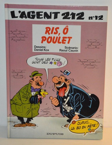 Ancienne agent 212 - bd, l'agent