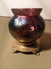 Vase Boule Loetz Glass Verre