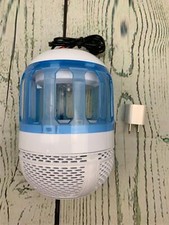 Electric Light Zappers Fly Insect Killer LED Lamp US EU Adapter