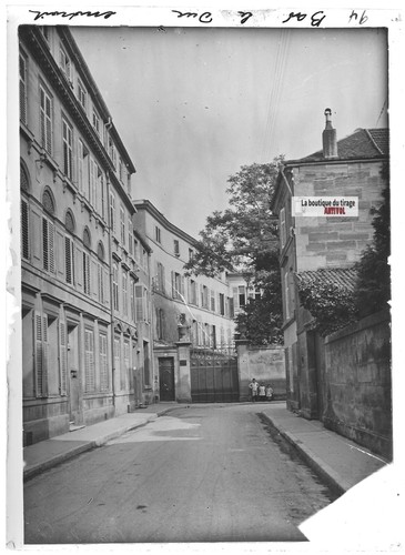 Plaque verre photo ancienne
