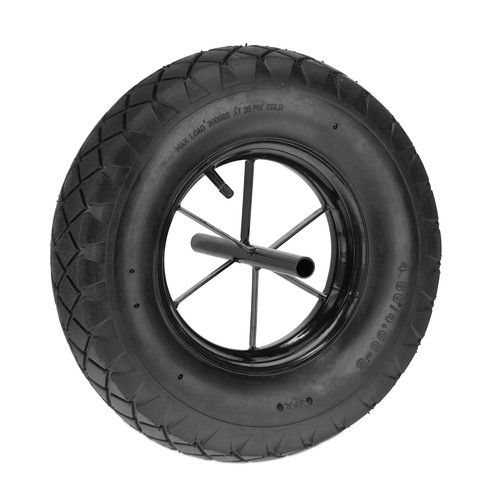 Roue brouette avec axe - de,