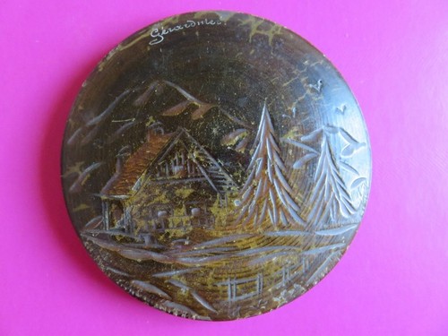 151 boite bois gravée - boite,
