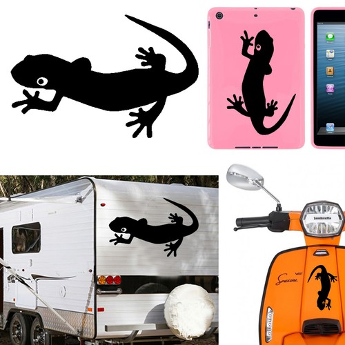 Gecko autocollant vinyle - gecko,,