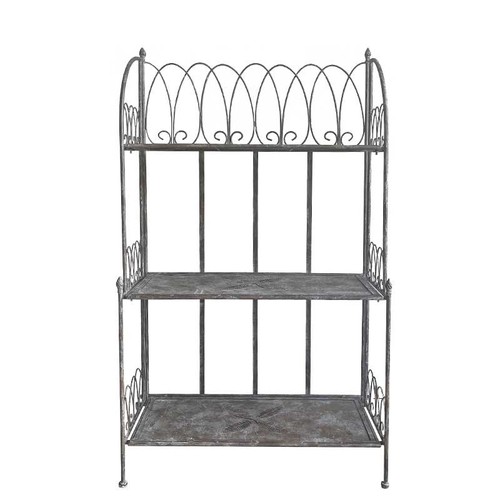 Etagère fer gris - etagère,