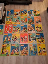 Lot de 50 hebdomadaire Le journal de Mickey N° 400 à 449 (Année 1960 et 1961)