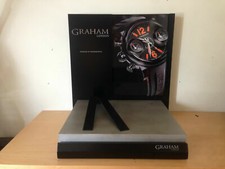 Nouveau - GRAHAM Vitrine D'Exposition - Noir - 35 X 35 X 40 Cm - Montres