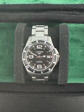 Longines HydroConquest Men's Sunray Black Watch - L3.740.4.56.6