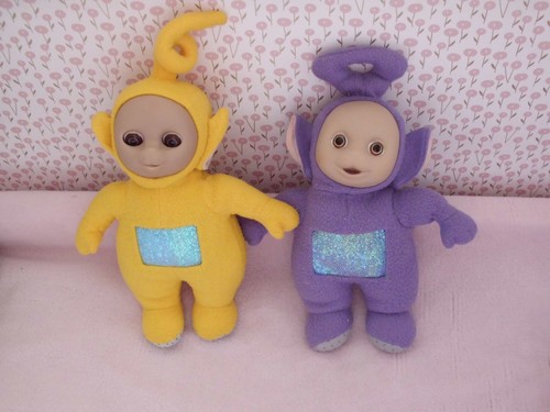 Peluches teletubbies lala - ,
