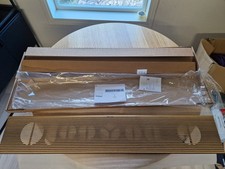 Bang & Olufsen Beovision Contour 55 Wood Cover – Light Oak / Gold Tone – Damaged