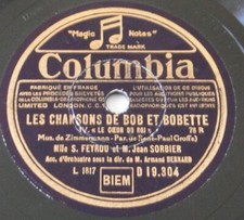 DISQUE 78 T S.FEYROU &