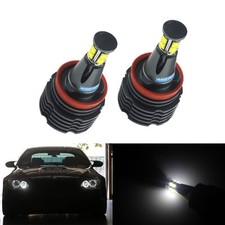 Kit BMW Angel Eyes 80W  LED Blanc Xenon E70 E71 E72 E84 E89 E92 X1 X5 X6 Z4