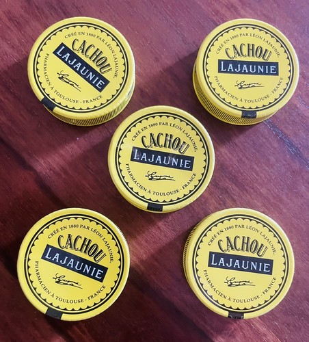 Lot boîtes cachou lajaunie - cachou,