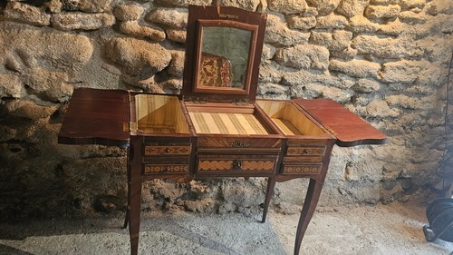 Coiffeuse style louis xv - coiffeuse,