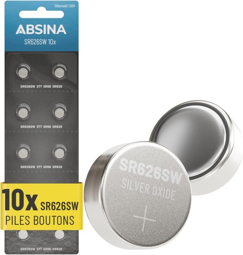 Lot piles bouton - lot, 10