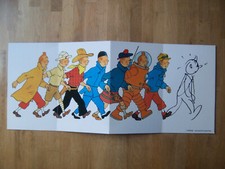 Tintin PLV accordéon Alphart Evolution