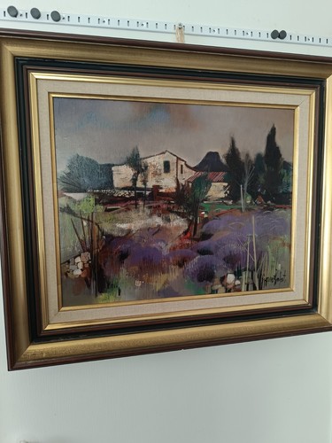 Huile sur toile - signée, de
