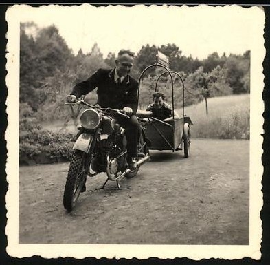 Photographie moto zündapp - moto,