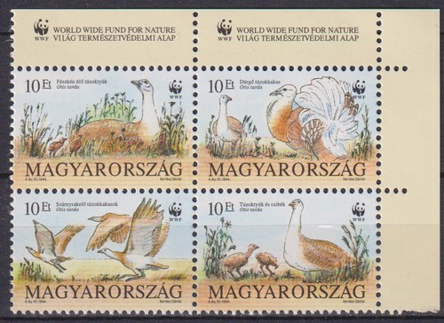 Timbres sur les animaux wwf - timbres,