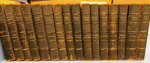 Emile zola set - of, 17,