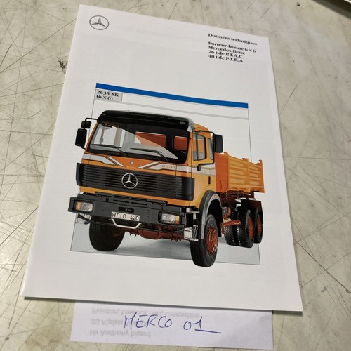 Mercedes benz porteur benne - porteur,