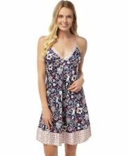 Femmes Indigo Sky Satin à Lanière Nuisette IN5090 Floral