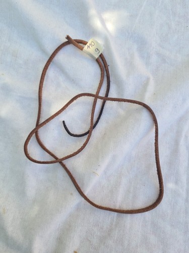 Lacet cuir pour holster - cuir,