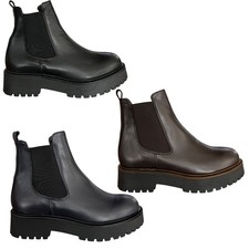 Botte Basse Femme En Cuir Élastique Latéral SAUVAGE BOOMERANG FR64 MADE IN ITALY