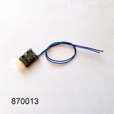 NEM 651 Decoder 6 Pin Plug, DCC Motor + 2 AUX Digital Decoder LaisDcc 870013