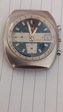 Butex Lemania 1340 Chronograph For Spare Parts Or Barbell Repair Ok