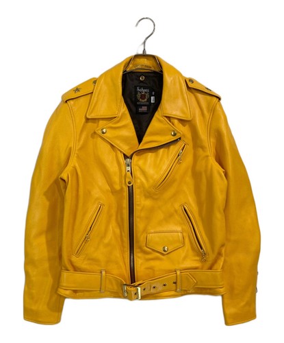 Blouson moto motard - , jaune
