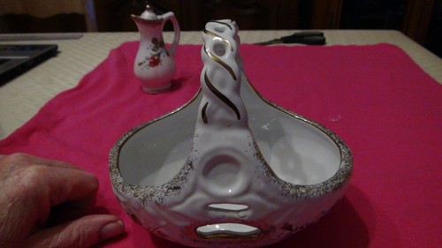 Panier porcelaine pot a - porcelaine,