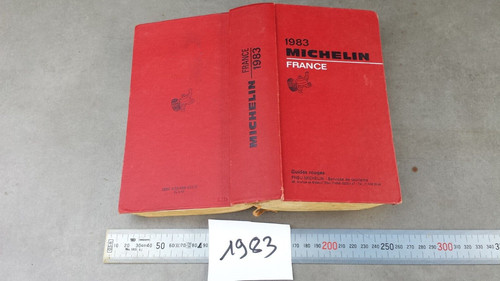 Ancien guide rouge michelin - guide,