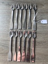 Série 12 Fourchettes escargots STELTON ARNE JACOBSEN Danemark cylinda-line