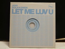 JORI HULKKONEN Let me luv u F139 PROMO CD Cardsleeve