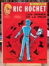 TIBET ET DUCHATEAU - RIC HOCHET T19 LES SIGNES DE LA PEUR - BE - EO 1974