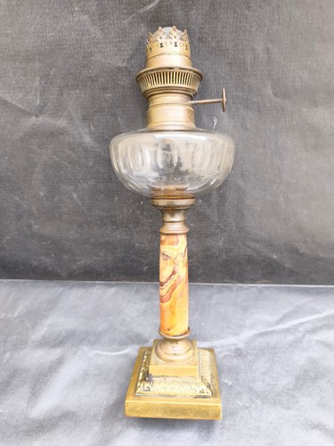 Lampe petrole cristal baccarat - lampe,