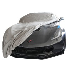Bâche de protection compatible avec Corvette C7 housse extérieur Kaki Étanche